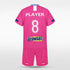 Pink Kids Football Kit for Team