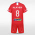 Red Kids Football Kit for Team