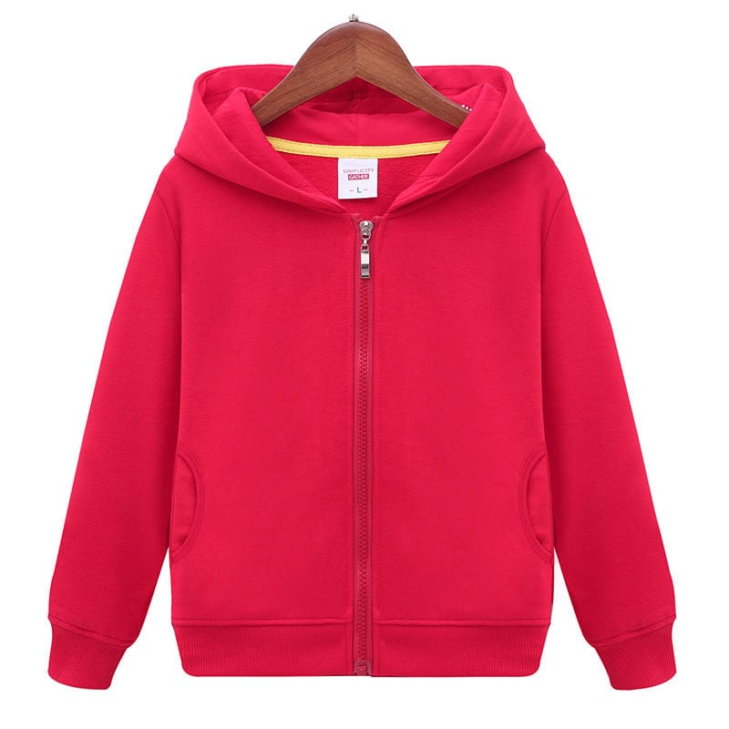 Kids Zip Hoodie 350GSM Heavyweight YYD-1224