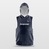 Paisley Customized Basketball Sleeveless Hoodies