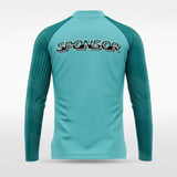 Mint Embrace Orbit Custom 1/4 Zip Top