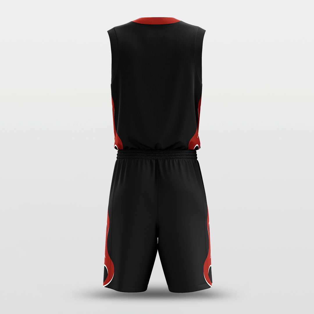 Black Sublimated Basketball Set