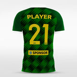 Custom Green Men's Sublimated Soccer Jersey