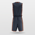 Darkgrey Sublimated Basketball Set