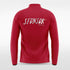 Red Embrace Thunder Adult Jacket Design