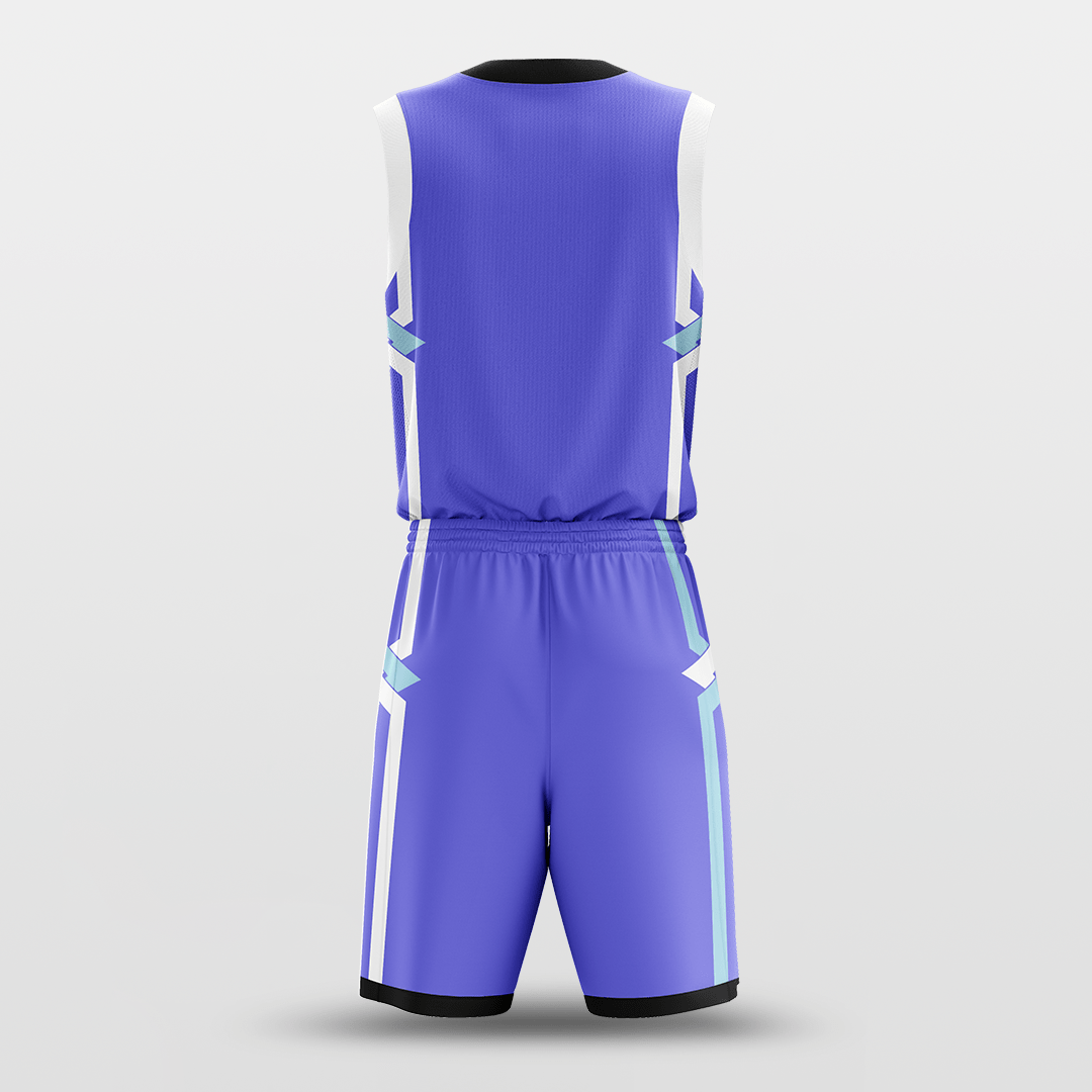 Purple Hero Sublimated Basketball Team Set