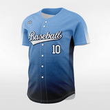 Cracking Men Button Down Baseball Jersey