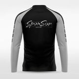 Black Embrace Wind Stopper Sublimated 1/4 Zip Top