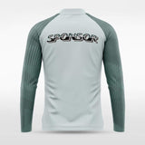 Grey Embrace Orbit Custom 1/4 Zip Jersey