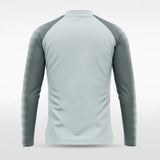 Grey Embrace Radiance Kids 1/4 Zip Jersey Design