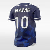 Camouflage 2 Custom Team Jersey Blue