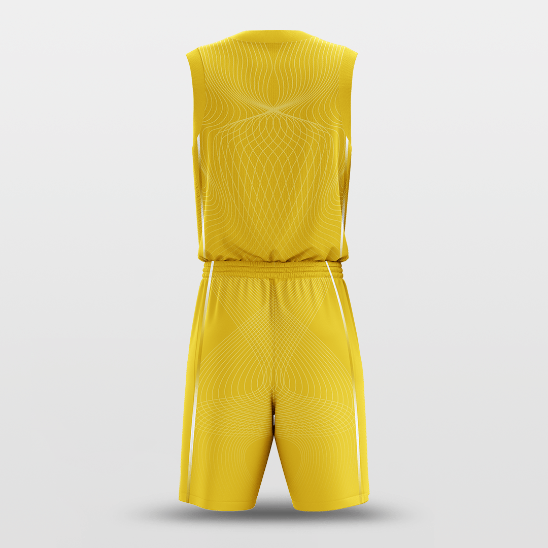 Latitude and Longitude Basketball Set for Team Yellow