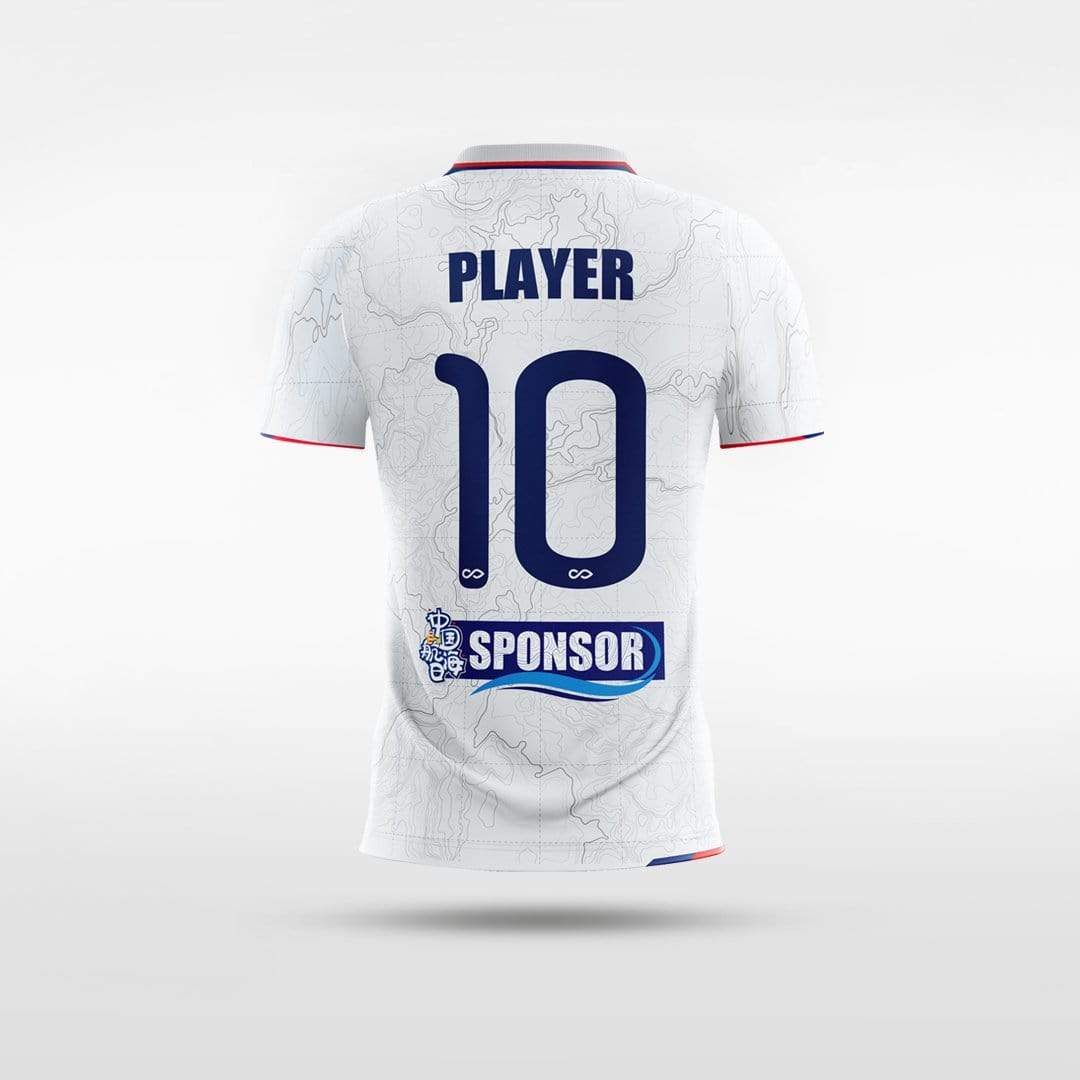 White Sublimated Soccer Jersey