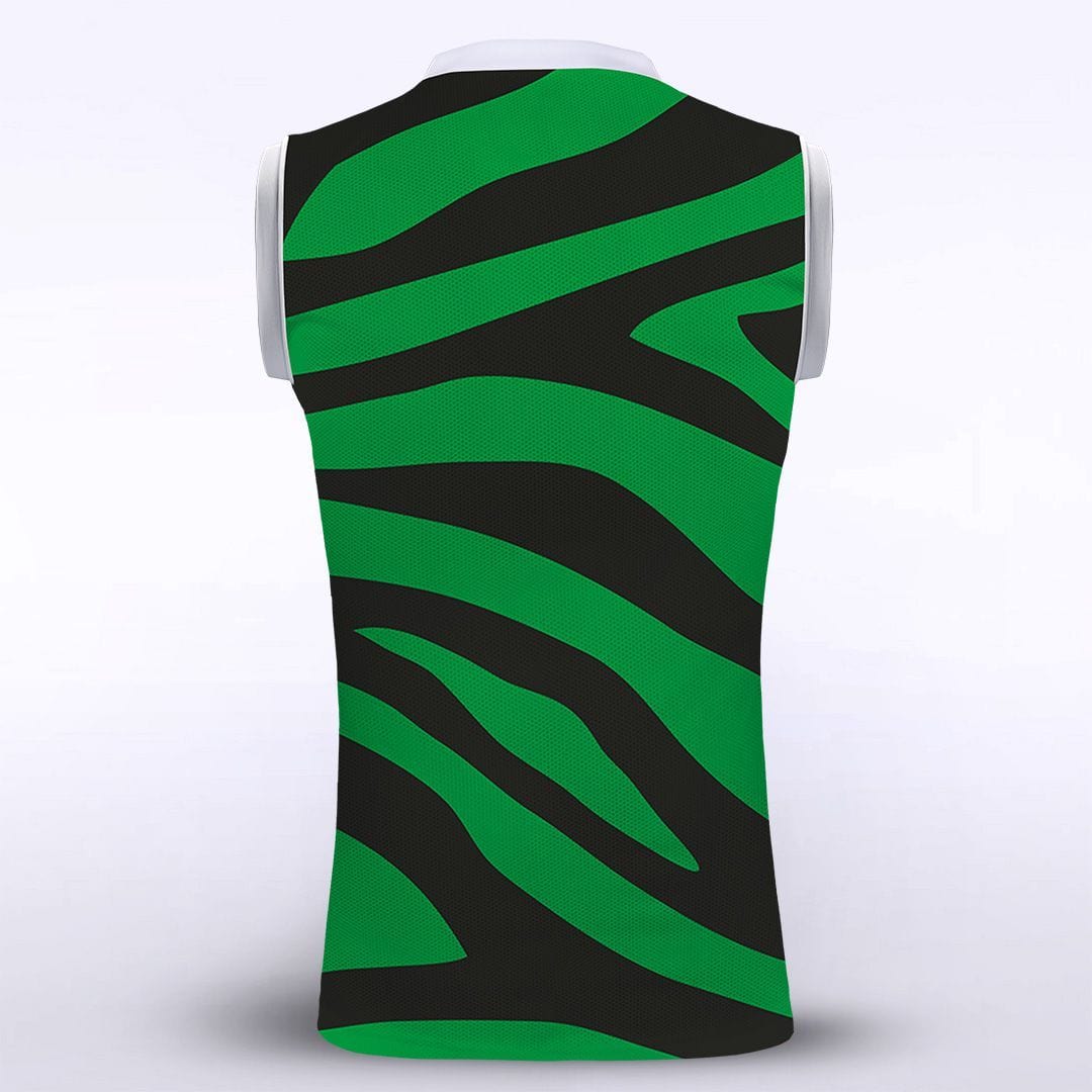 Green Custom Sublimated Football Vest