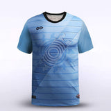 Blue Cyclone Thrust Soccer Jersey