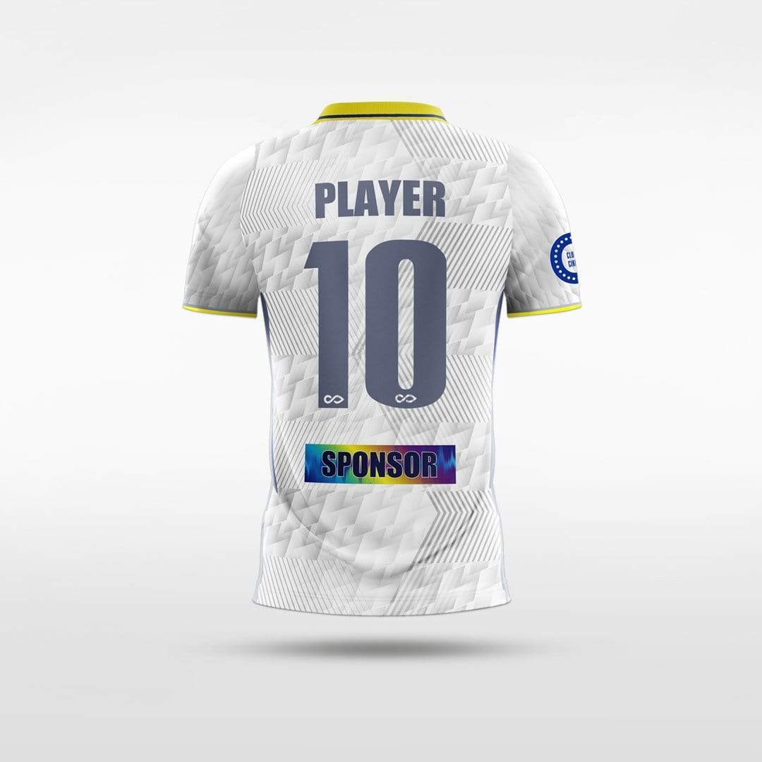 Custom White Kid's Sublimated Soccer Jersey