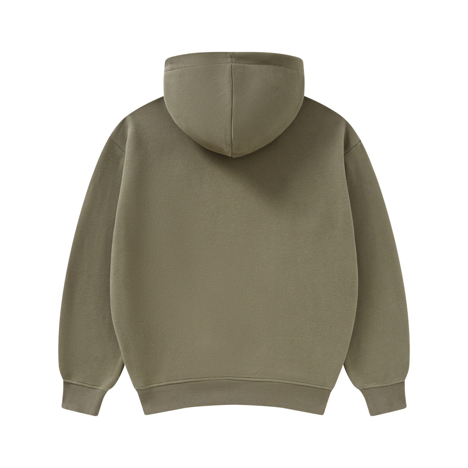 kids hoodie grey green