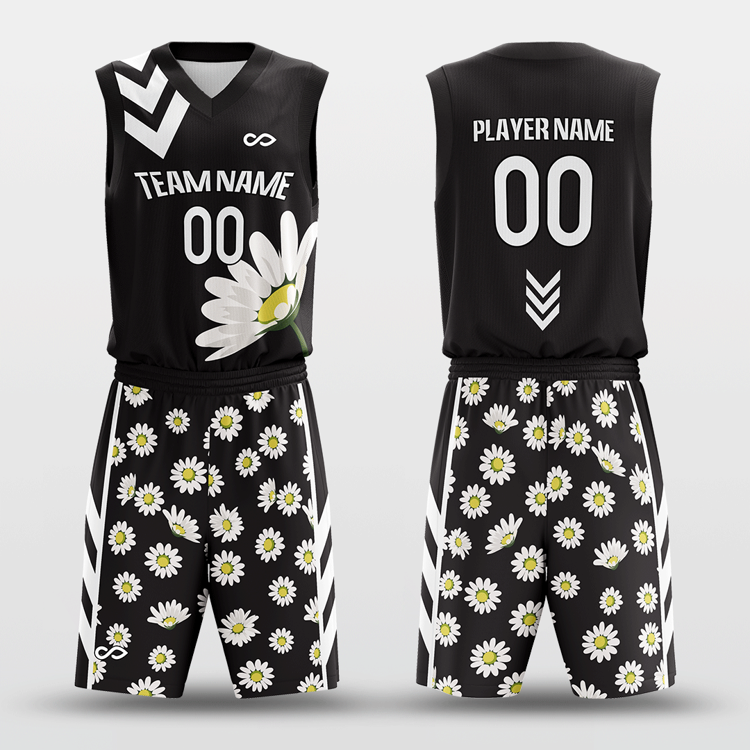Daisy Sublimated Basketball Uniform