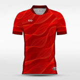 Red Streamer Men's Jersey 