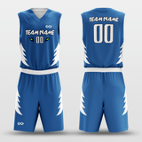 Customized Lone Wolf Reversible Basketball Set