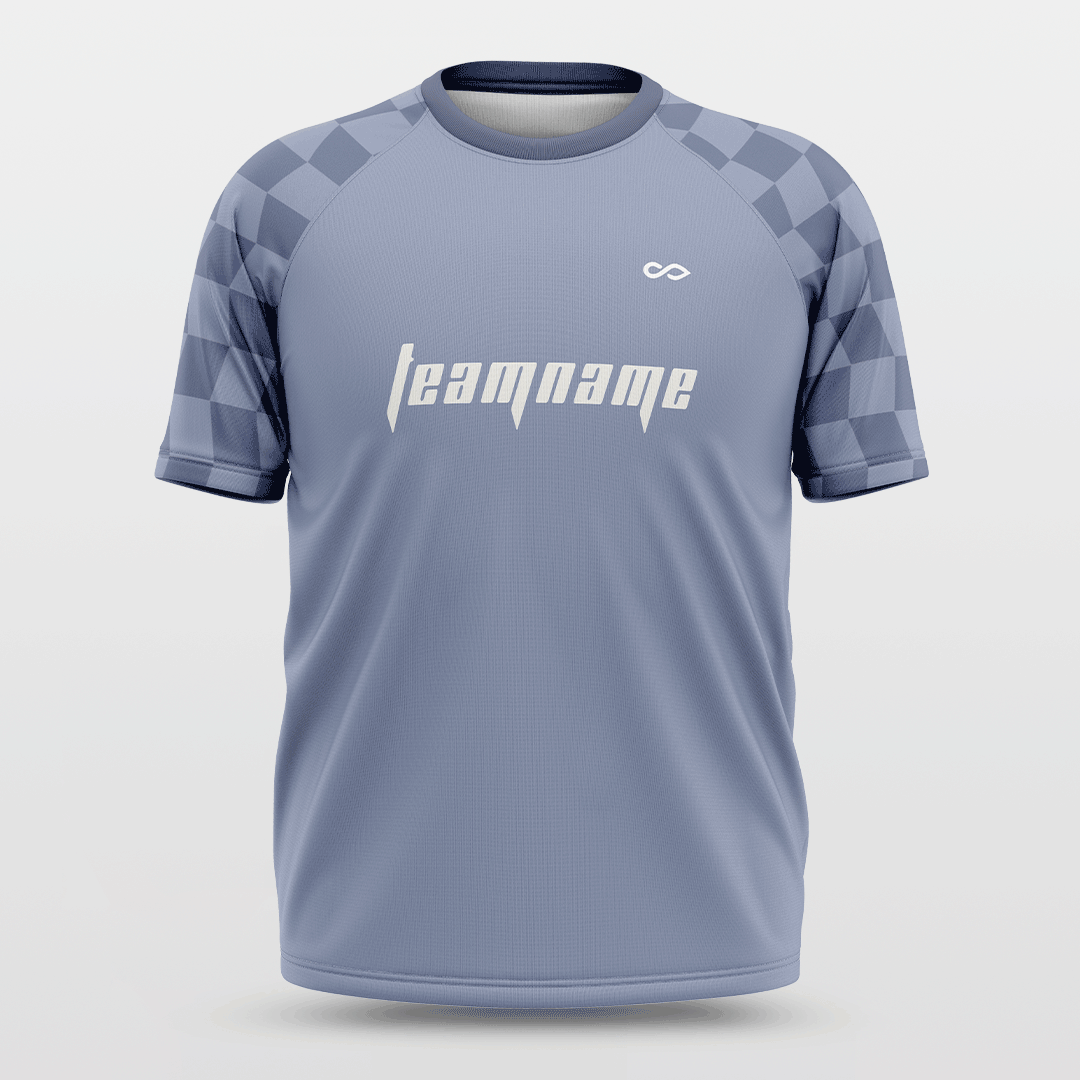 Checkerboard Customized Jerseys Navy