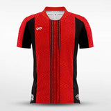 Red and Black Men Football Shirts