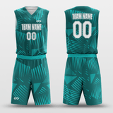 Customized Mint Reversible Basketball Set