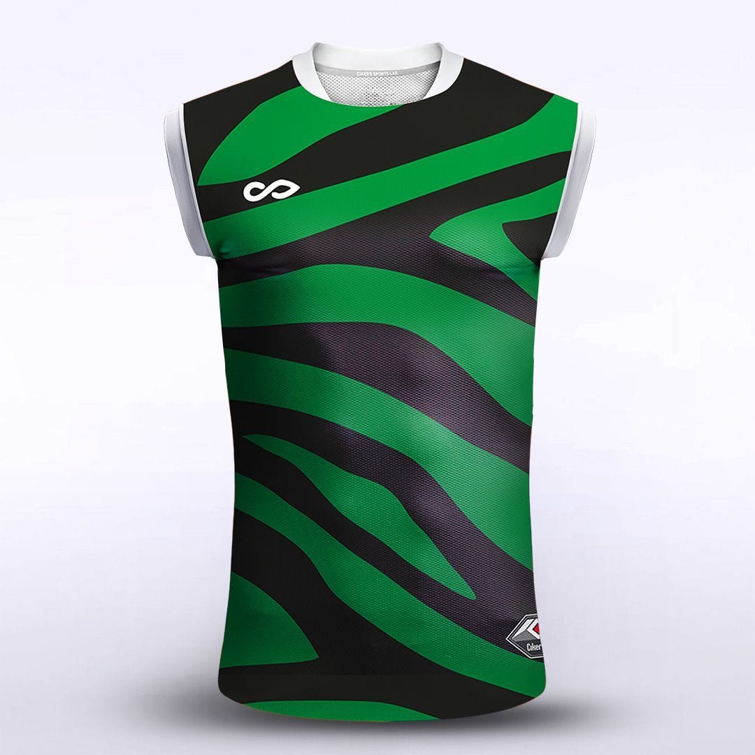 Green Sublimated Football Vest