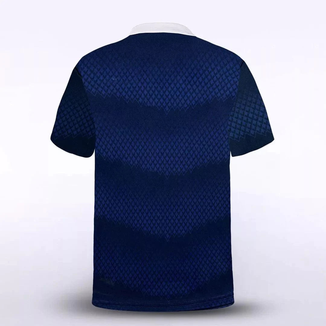 Navy Kid's Team Soccer Jersey Design