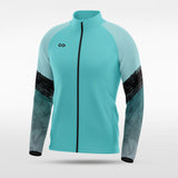 Mint Embrace Splash Sublimated Full-Zip Jacket