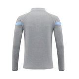 Light Gray Custom Youth 1/4 Zip Top Design