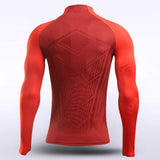 Dragon Vein Adult Zip Top for Team Red