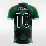 Custom Green Men's Sublimated Soccer Jersey