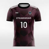 Burgandy Graffiti Soccer Jersey