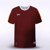 Custom Red Kid's Soccer Jersey