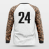Leopard Long Sleeve Jersey White