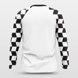 Checkerboard Shooting Jersey Black&White