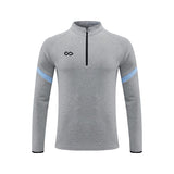 Light Gray Custom Youth 1/4 Zip Top for Team