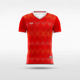 Red United Soccer Jersey