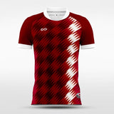 Custom Red Men's Soccer Jersey