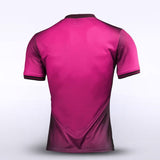 Custom Pink Men's Sublimated Soccer Jersey