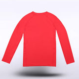 Dragon Vein Kid Top Long Sleeve Red