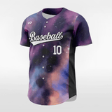 Nebula Men Button Down Baseball Jersey