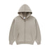 grey camel kids zip hooddie