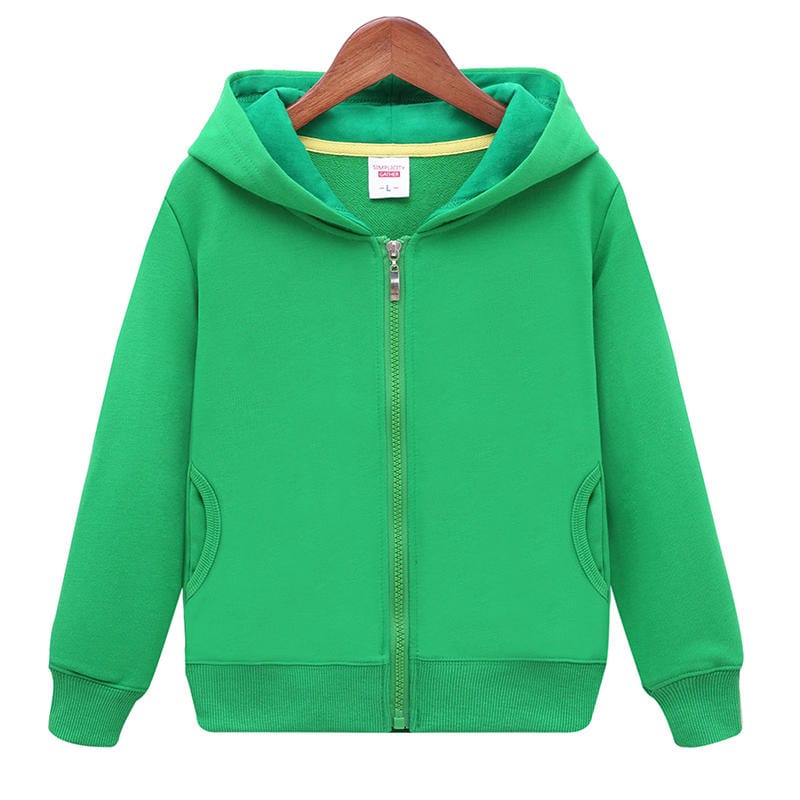 Kids Zip Hoodie 350GSM Heavyweight YYD-1224