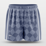 Checkerboard Youth Shorts Design Navy