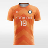 Orange Stripe Soccer Jerseys