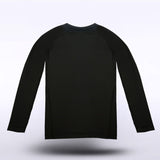 Custom Dragon Vein Kid Top Black