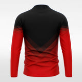 Red Continent Custom 1/4 Zip Top