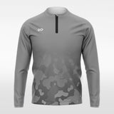 Camouflage Men 1/4 Zip Jersey for Team